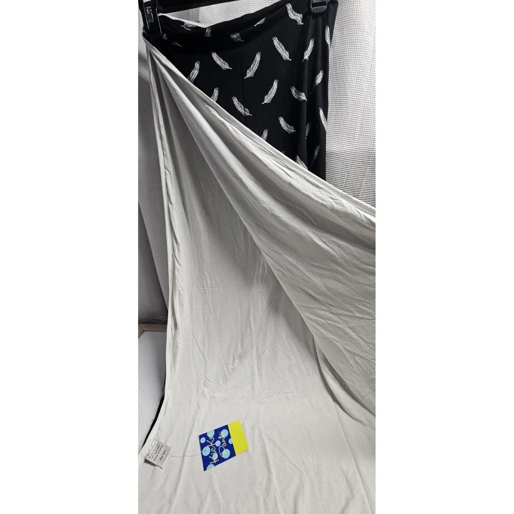 Kickee Pants stroller blanket midnigh falling feather‎ Bamboo Viscose O/S